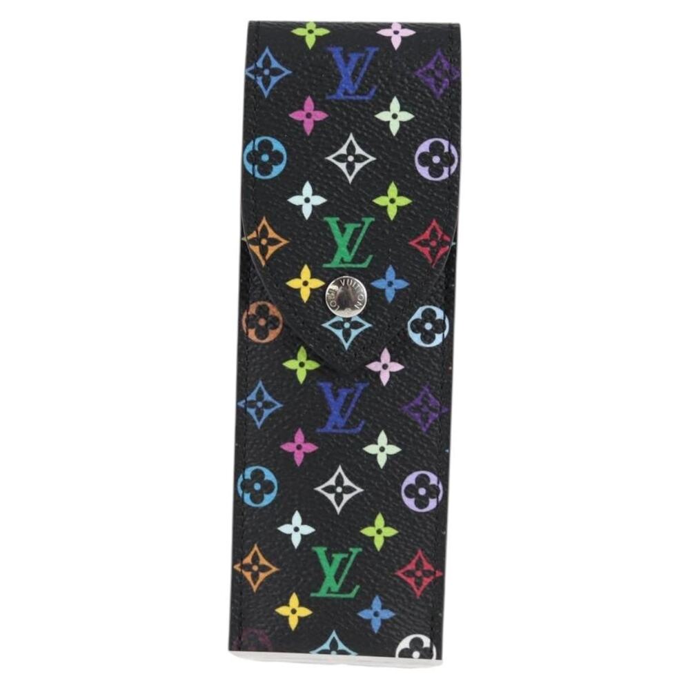 Louis Vuitton Monogram Multicolor Lvxtm Pen Pouch Black